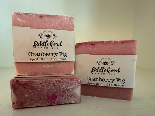 Cranberry Fig bar soap