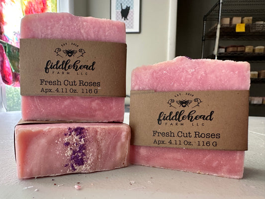 Fresh Cut Roses bar soap