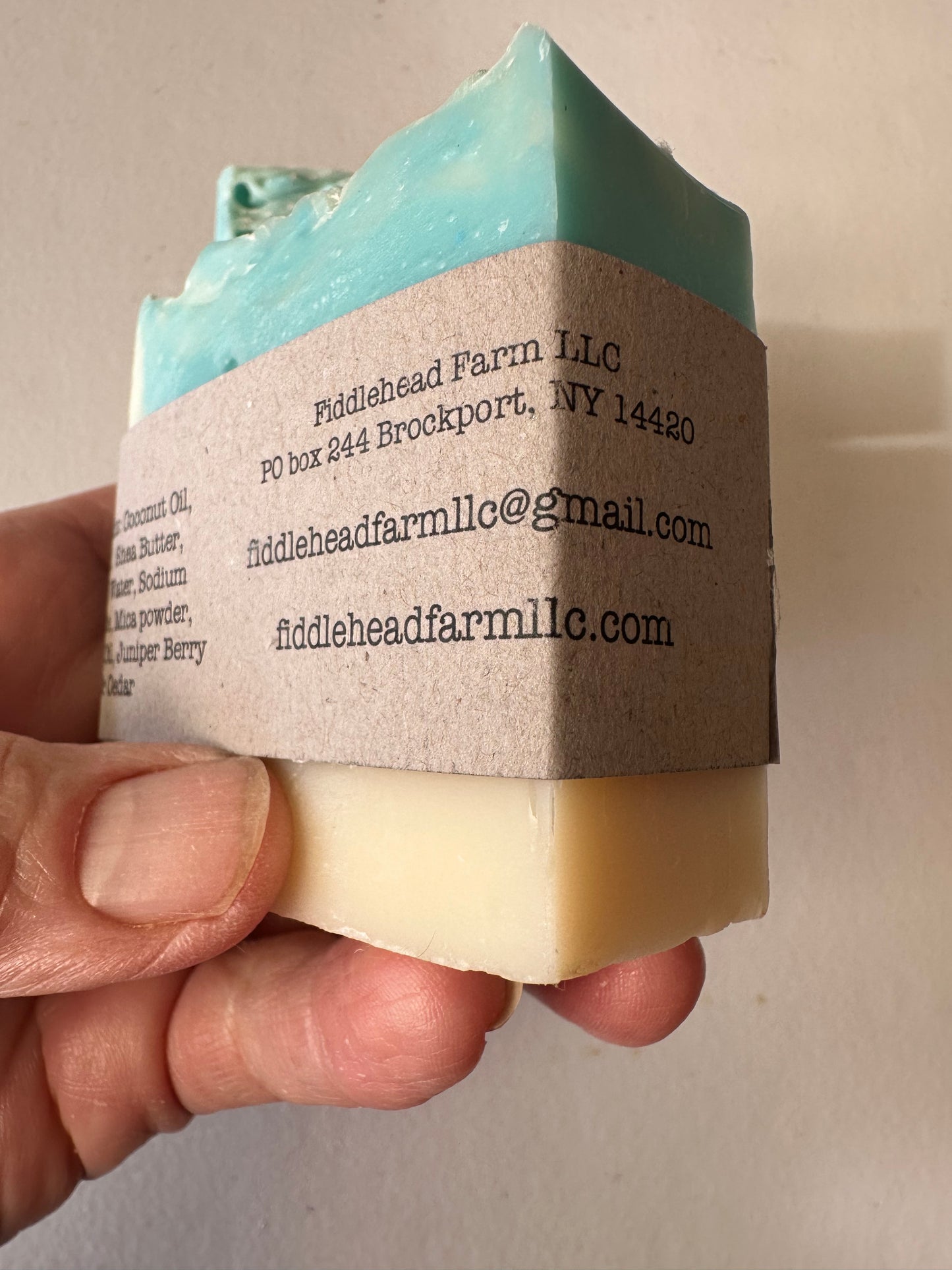 Juniper Berry & Cedar bar soap