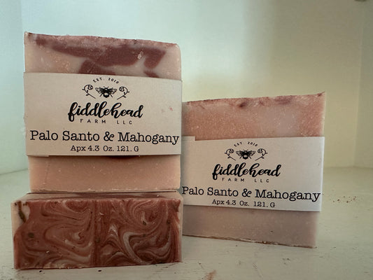 Paulo Santo Mahogany bar soap