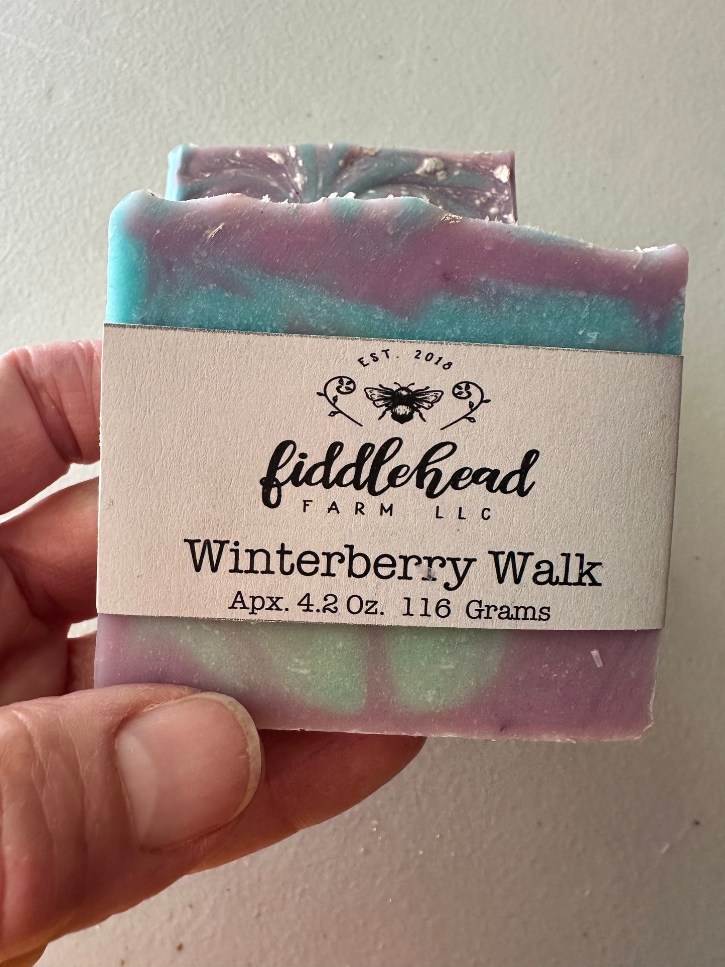 Winterberry walk bar soap