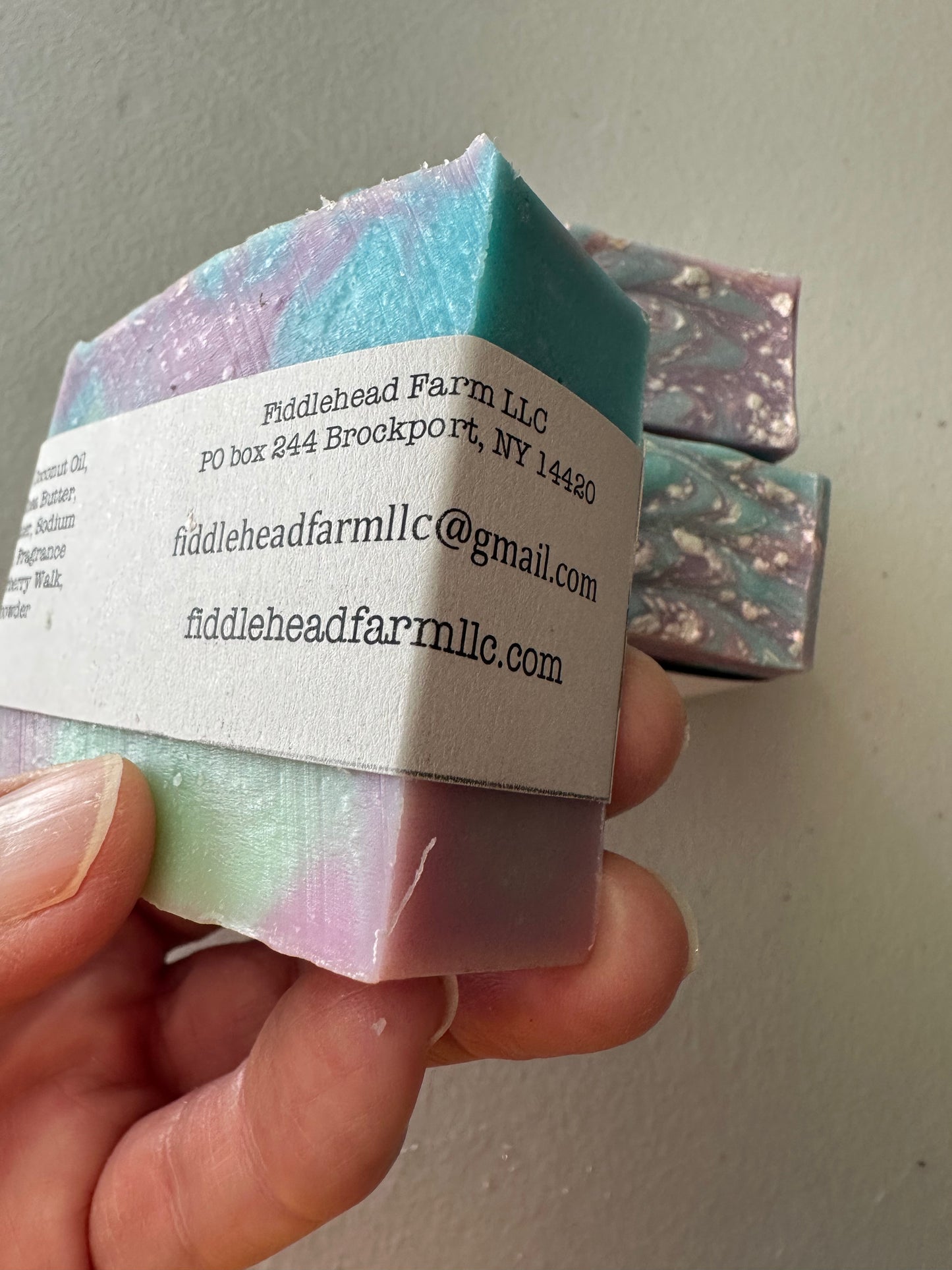 Winterberry walk bar soap