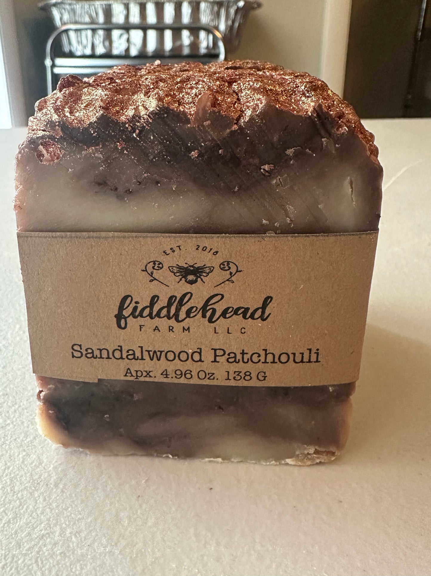 Sandalwood Patchouli Soap bar "Be My Honey"