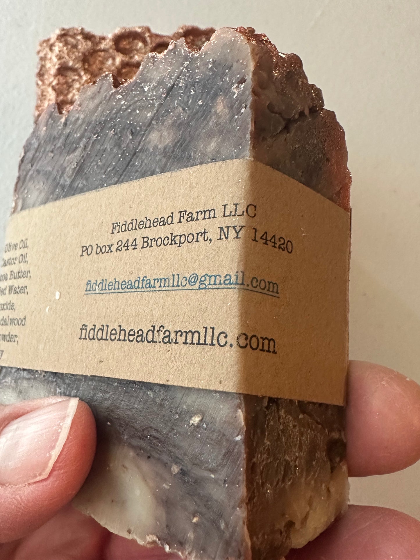 Sandalwood Patchouli Soap bar "Be My Honey"