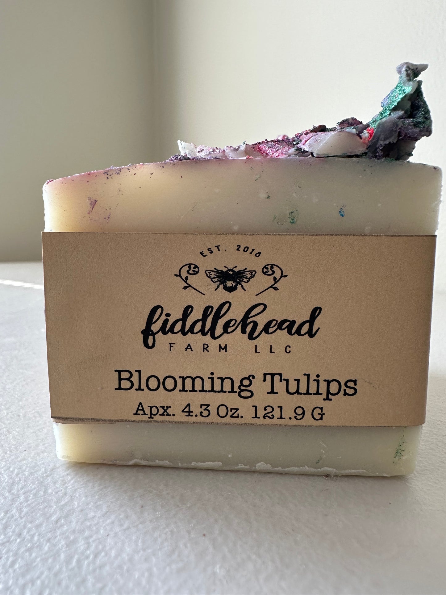 Blooming Tulips bar soap