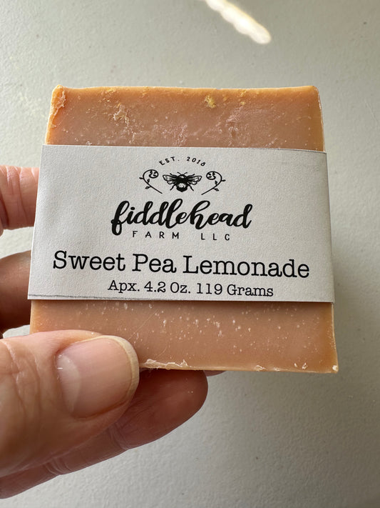 Sweet Pea Lemonade bar soap