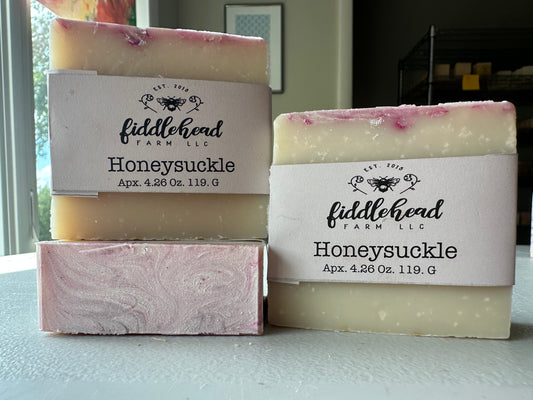 Honeysuckle bar soap