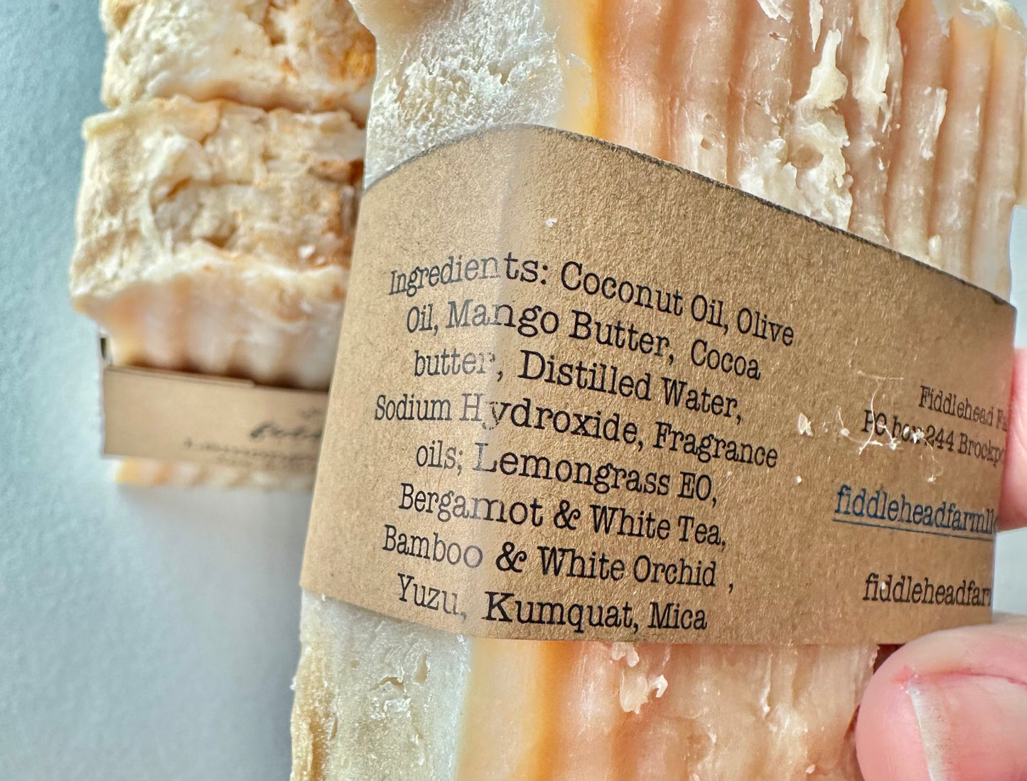 Lemongrass Fusion bar soap